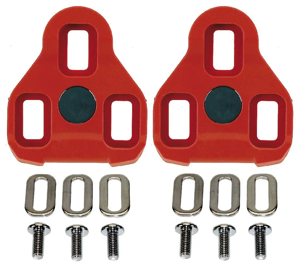 EXUSTAR Pedal Schuhplatten E-ARC10 rot