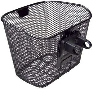KLICKfix FESTKORB MIT HALTER VORNE SCHWARZ