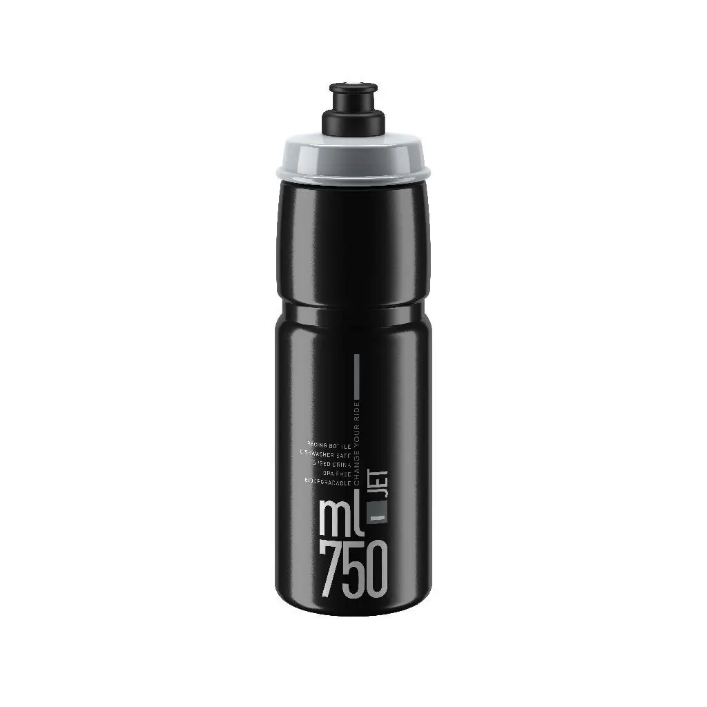Elite Trinkflasche JET schwarz 950ml