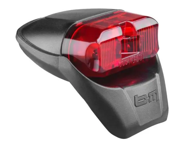 Busch & Müller E-Bike Rücklicht SCHUTZBLECHRÜCKLICHT rot/schwarz