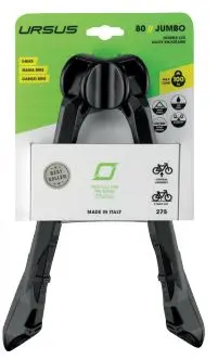 Ursus Zweibeinständer Jumbo schwarz H Max=275 mm
mit langer Schraube und Platte Werkstattverpackung 5 Stück pro Karton