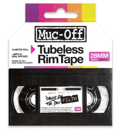 Muc Off, Rim Tape 10m Roll, pink, 38