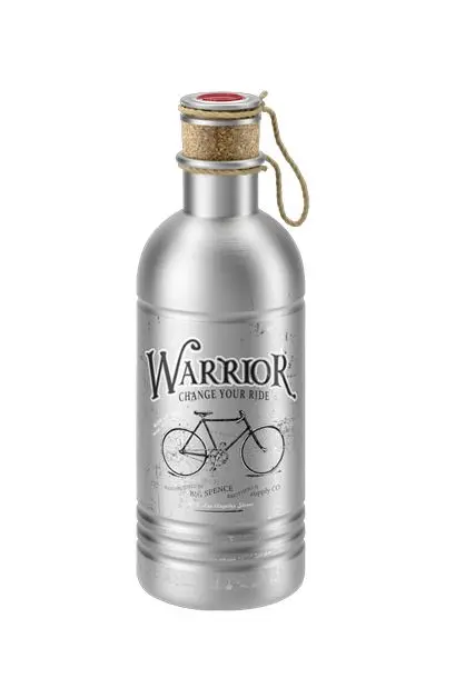 Elite, Trinkflasche, VINTAGE ALU WARRIORS 600 ml