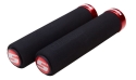 SRAM Griffe Locking Grips Schaumstoff schwarz/rot