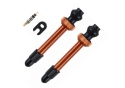 Barbieri Tubelessventil Alu SV 45mm orange VE 2-Stück