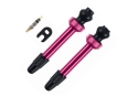 Barbieri Tubelessventil Alu SV 45mm pink VE 2-Stück