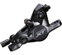 Shimano Bremssattel DEORE XT BR-M8100 2-Kolben Post Mount inkl. Bremsbelag G03A Resin