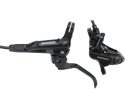 Shimano Scheibenbremsset MT501 (VR) (4-Kolben) schwarz Resin Belag