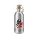 Elite Trinkflasche EROICA ALU silber mit CYCLES BRENTA Design 600ml