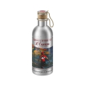 Elite Trinkflasche EROICA ALU silber mit 6 OTTOBRE 2019 Design 600ml