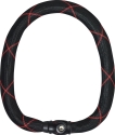 Abus Kettenschloss IVY Chain 9210 schwarz/rot 110cm