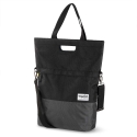 URBAN PROOF recycling Fahrradtasche SHOPPER 20L schwarz/grau