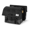 URBAN PROOF Fahrradtasche RECYCLED DOUBLE 55L schwarz/grau