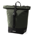 URBAN PROOF recycling Fahrradtasche SINGLE ROLLTOP 20L grün