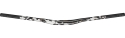 Ergotec Lenker Low Riser Bar Durchmesser: 31.8mm Griffweite: 800mm Grifflänge: 245mm Rise: 15mm, Back-Sweep: 12°/+5° Up-Sweep AL7050 T76 1.85-2.8-1.85 Safety-Level: 6+ Farbe: schwarz sand/Pix