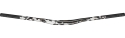 Ergotec Lenker Riser Bar 50 Durchmesser: 31.8mm Griffweite: 800mm Grifflänge: 215mm Rise: 50mm Back-Sweep: 12°/+5° Up-Sweep AL7050 T76 1.85-2.8-1.85 Safety-Level: 6+ Farbe: schwarz sand/Pixel