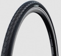 Schwalbe MARATHON RACER 28x1.35 700x35C (35-622) Draht Performance Line ADDIX GREEN Black+Reflex